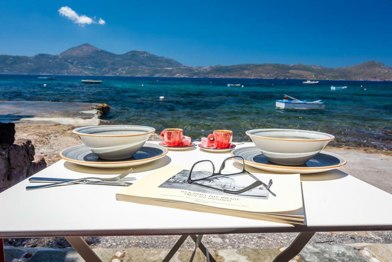 Neosikos Amazing Beach House In Milos Island Villa Klima  Kültér fotó