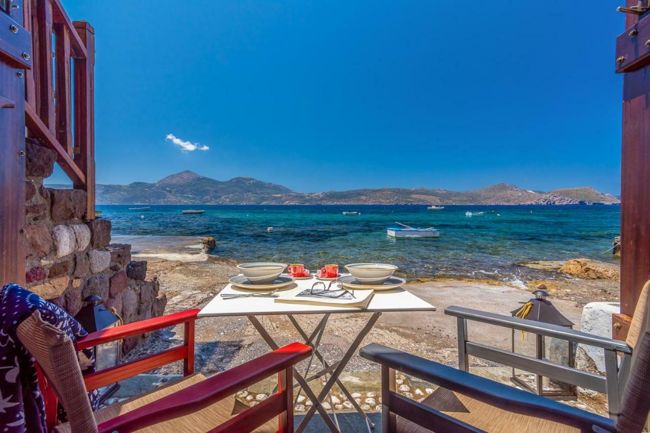 Neosikos Amazing Beach House In Milos Island Villa Klima  Kültér fotó